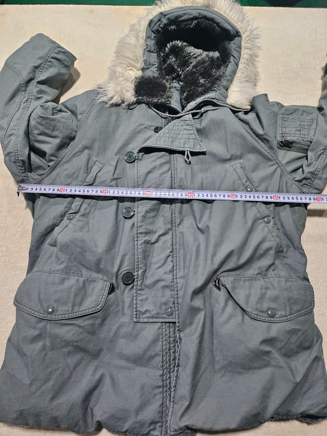 90s 미군오리지날 n3b  Centre MFG 라지 상품이미지8