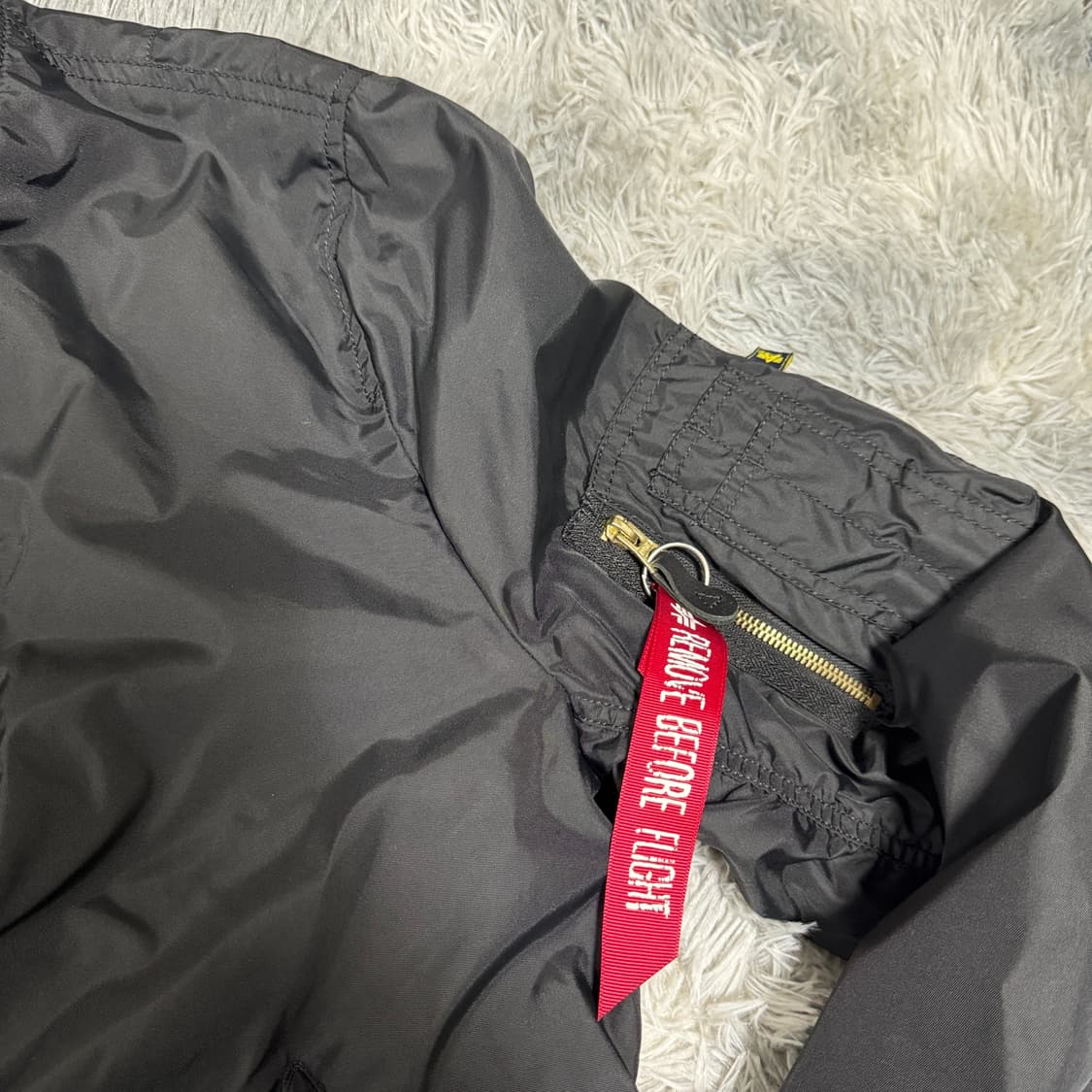 알파인더스트리 ma-1  항공자켓 M사이즈 상품이미지5