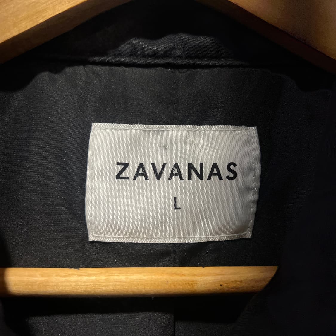 ZAVANAS 블랙 봄버자켓 상품이미지3