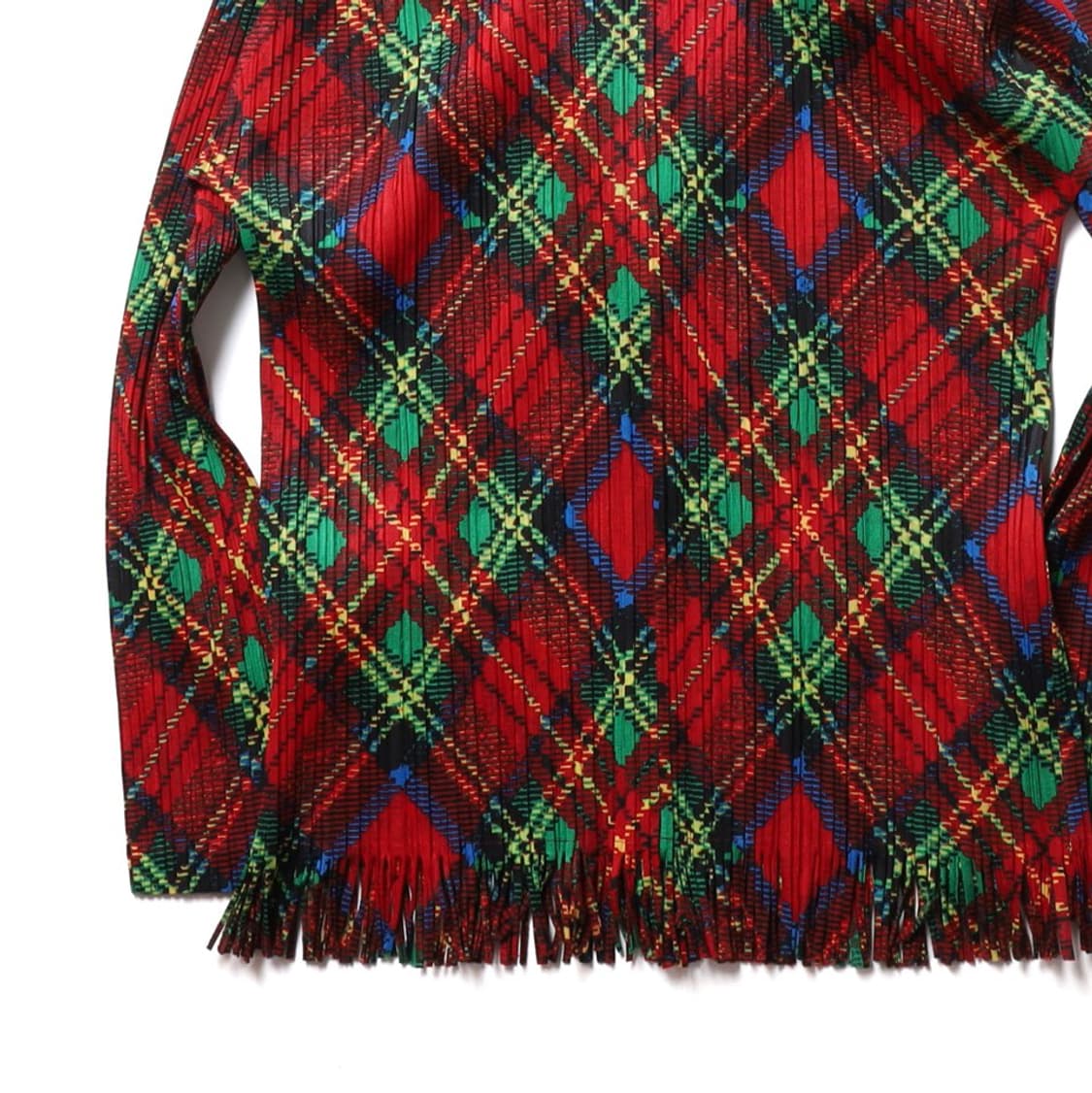 Pleats Please Check Pattern Pleats Cardi 상품이미지6