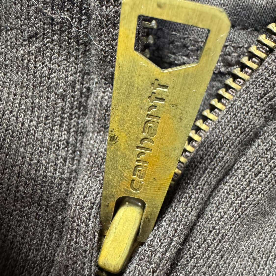 칼하트 딥브라운 후드집업 상품이미지4