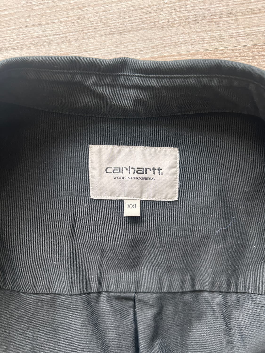 칼하트 WIP 블랙 셔츠 2xl 상품이미지3