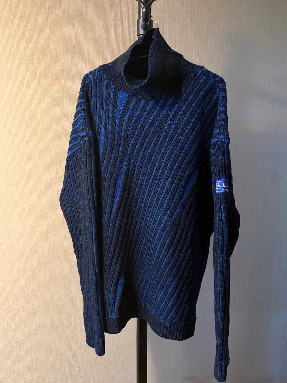 아더에러 플랭크 니트 블루 상품이미지2