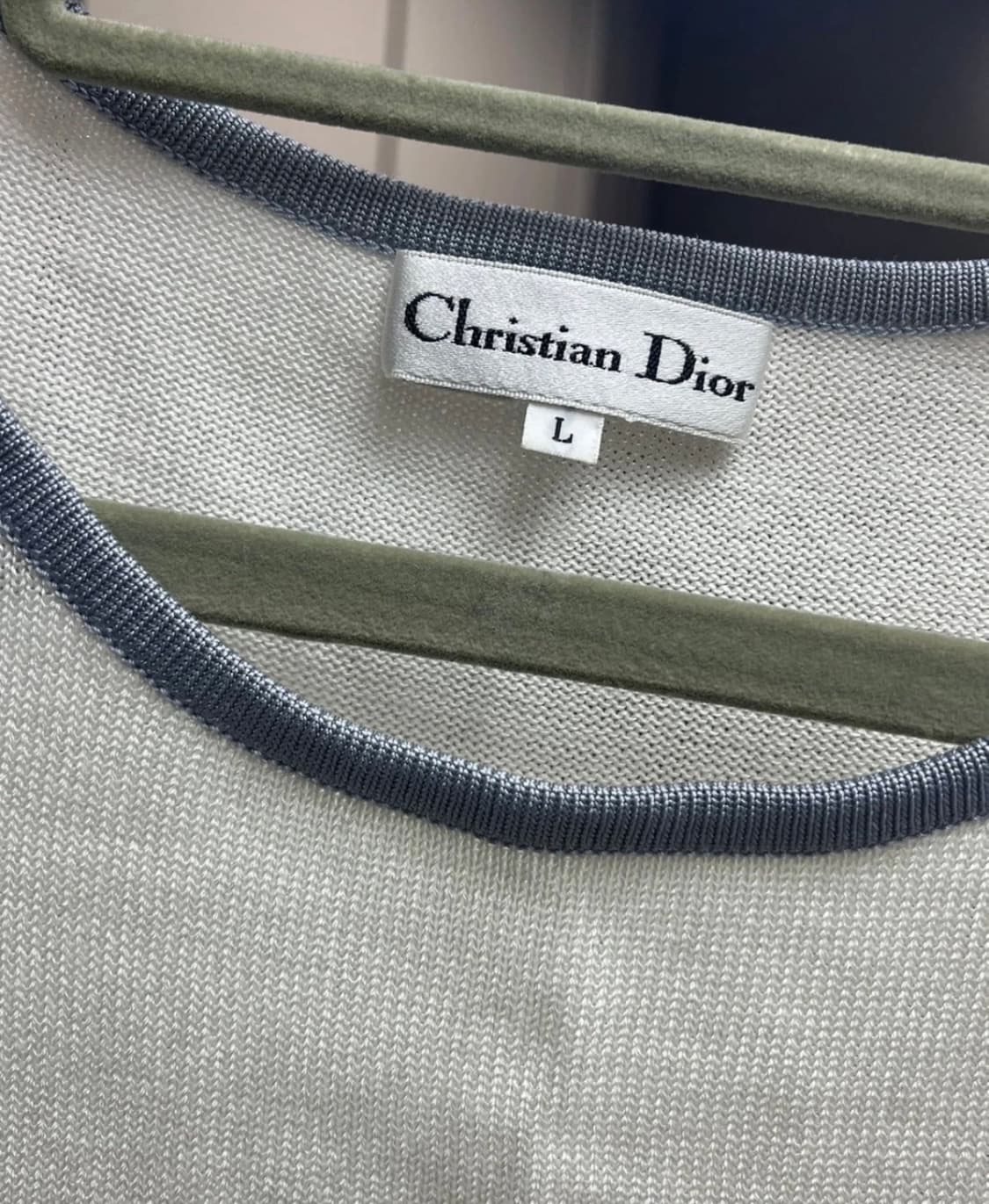 빈티지 디올 여름니트 상품이미지3