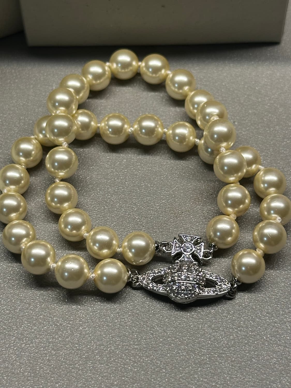 풀박스) 비비안 웨스트우드 그라지엘라 진주 팔찌 상품이미지1