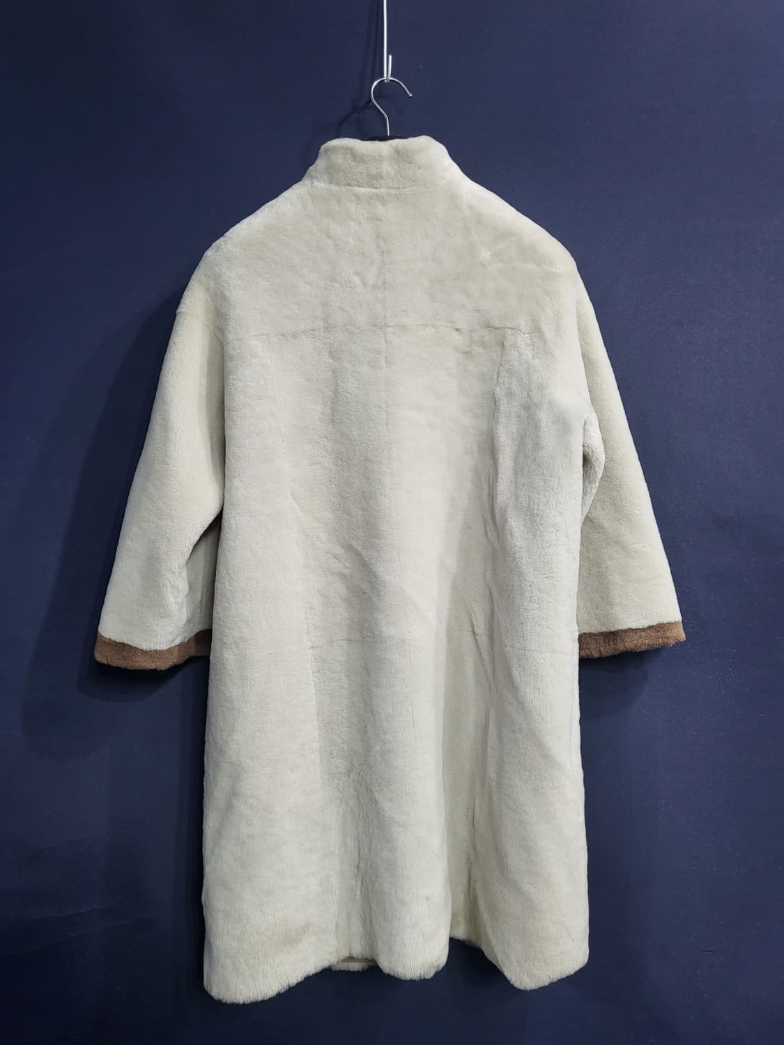 쁘렝땅 리버시블 핸드메이드 양모 양가죽 9부 무스탕(새상품) 상품이미지5