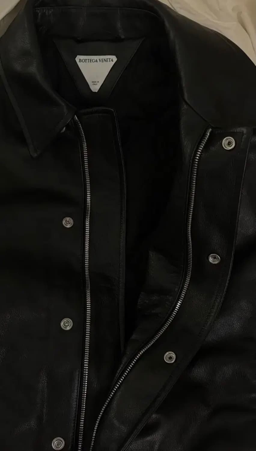 보테가 베네타 송아지 가죽 자켓 상품이미지7