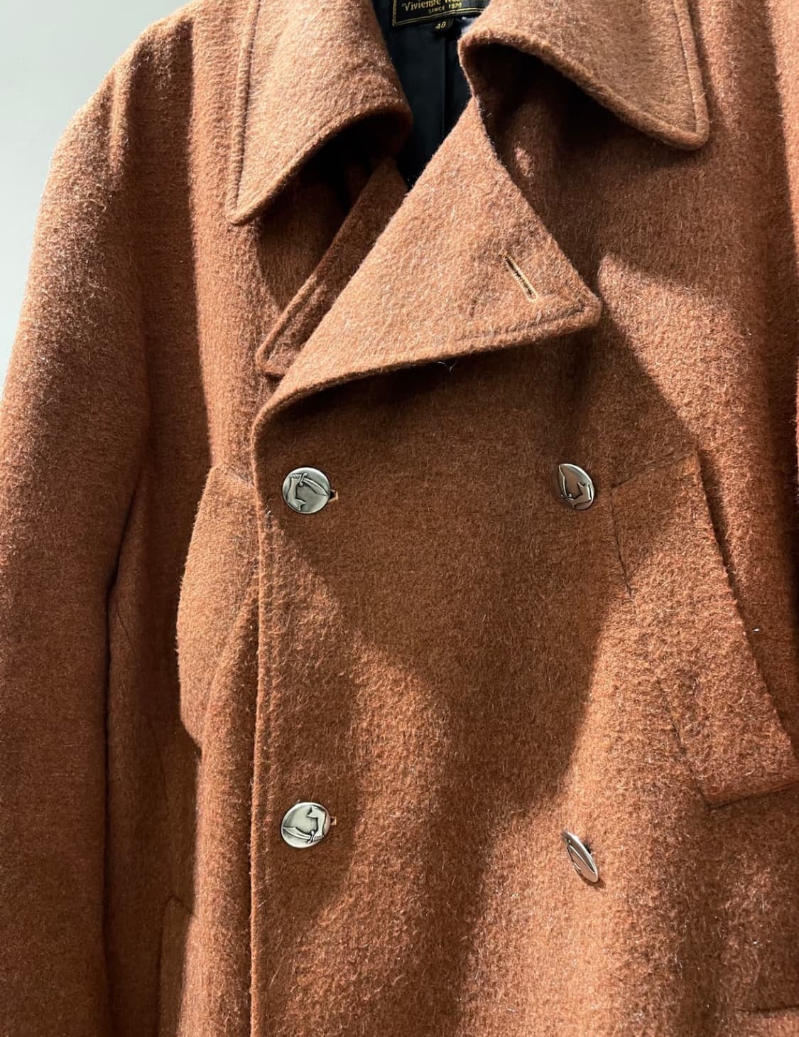 비비안 웨스트우드 모헤어 피코트 상품이미지3