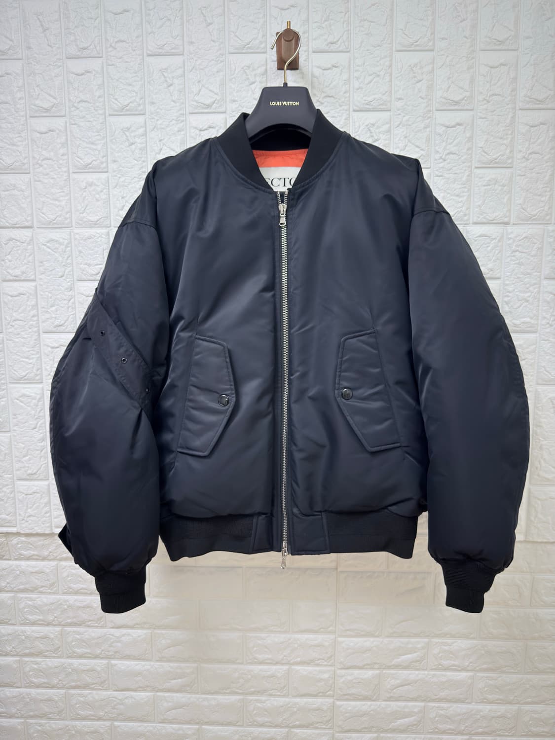 (24FW)렉토 ma-1 나일론 다운 항공 점퍼 상품이미지1