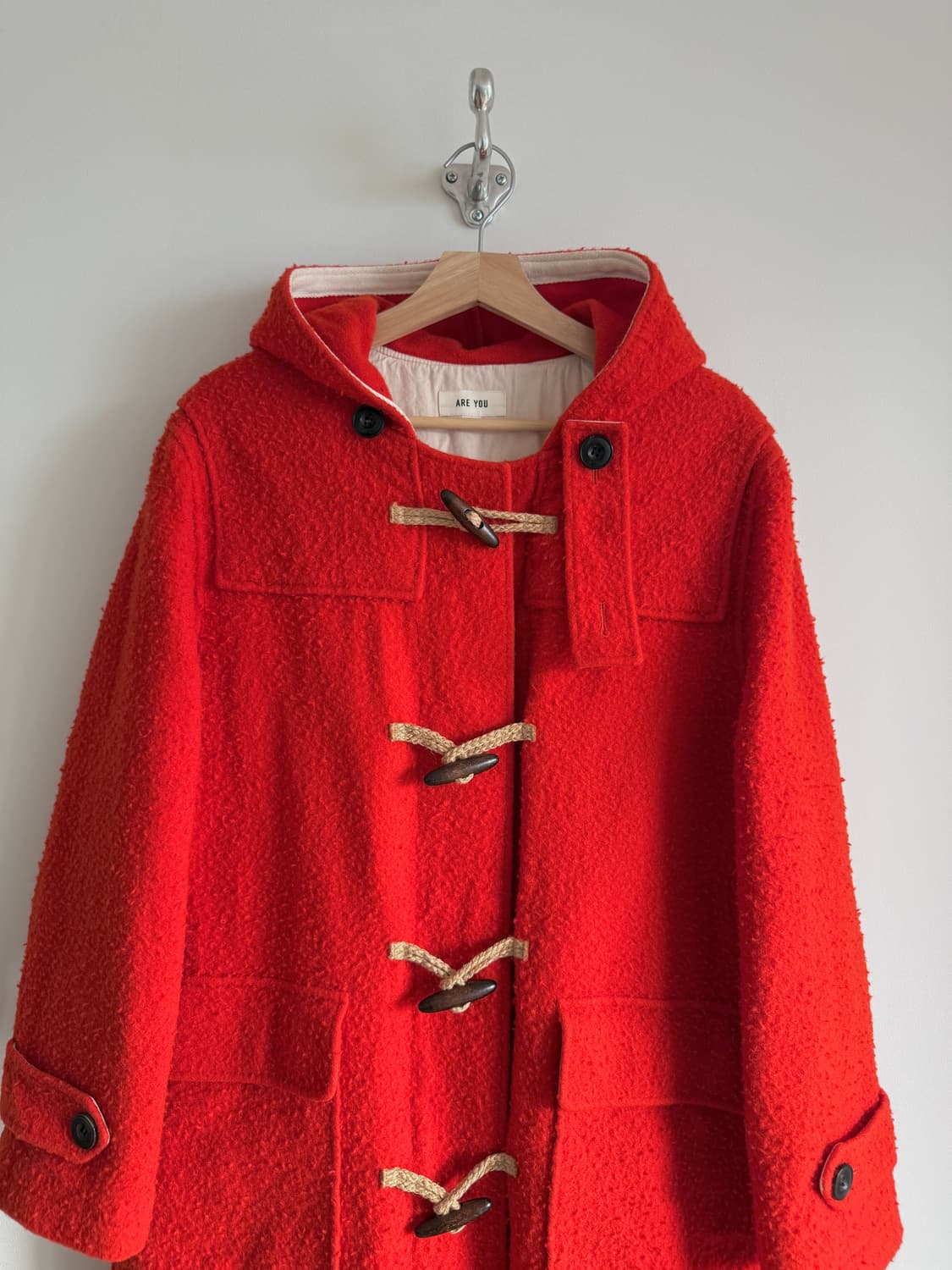 ARE YOU 울 더플코트 상품이미지2