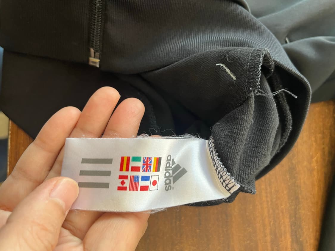 아디다스 블랙져지 상품이미지4