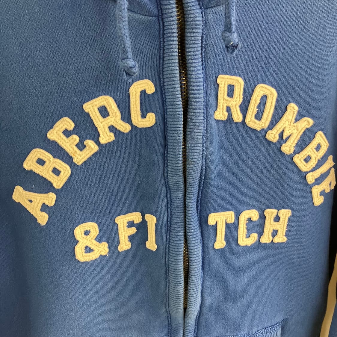 아베크롬비 블루 울프죠 후드집업 L 상품이미지4