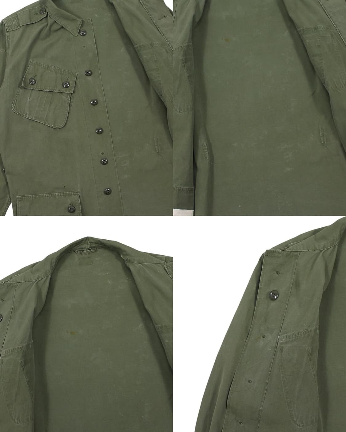 1964 US Army 미군 1세대 정글퍼티그 자켓 빈티지 밀리터리 상품이미지7