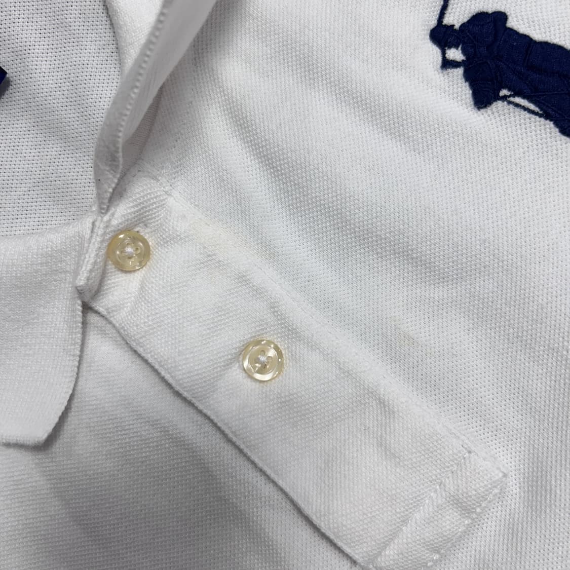 폴로 빅포니 치프키프 화이트 카라티(XL(18-20)) 상품이미지6