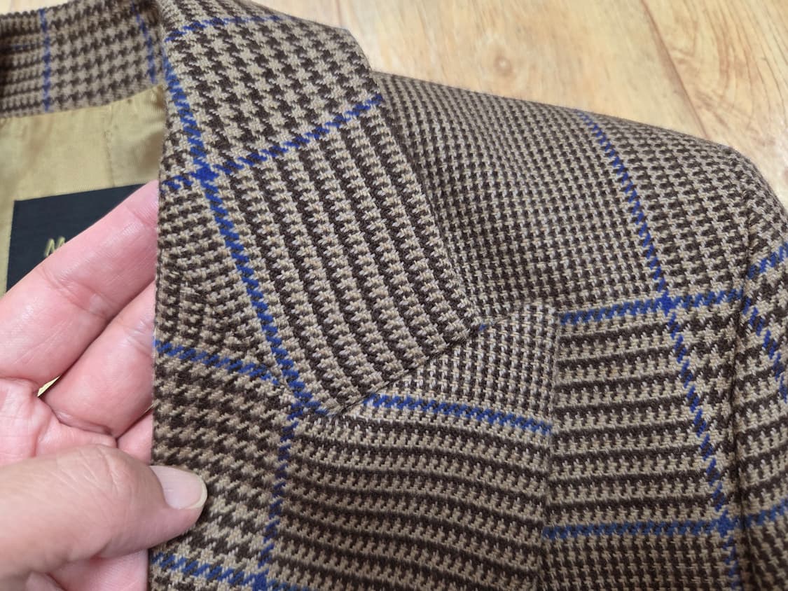마시모두띠(Massimo Dutti) 체크 울자켓 55 상품이미지3