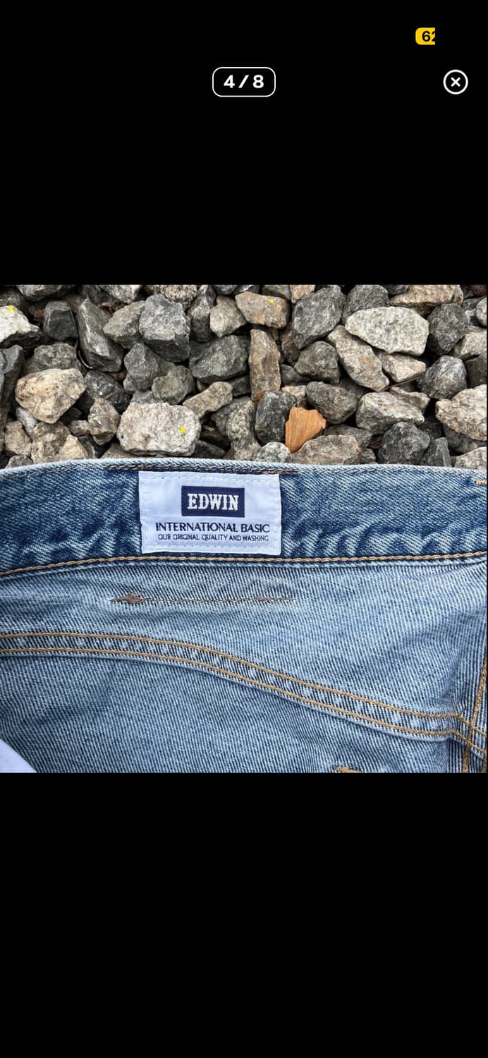 EDWIN(MADE JAPAN) 402 빈티지 데님 (실측확인) 상품이미지4