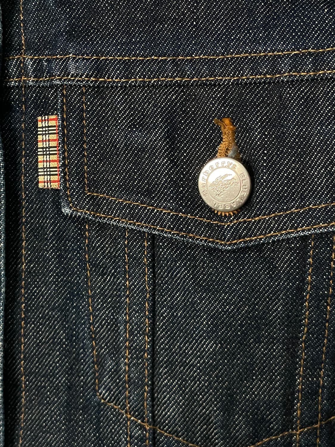 버버리 소매노바 은장 청자켓 상품이미지6