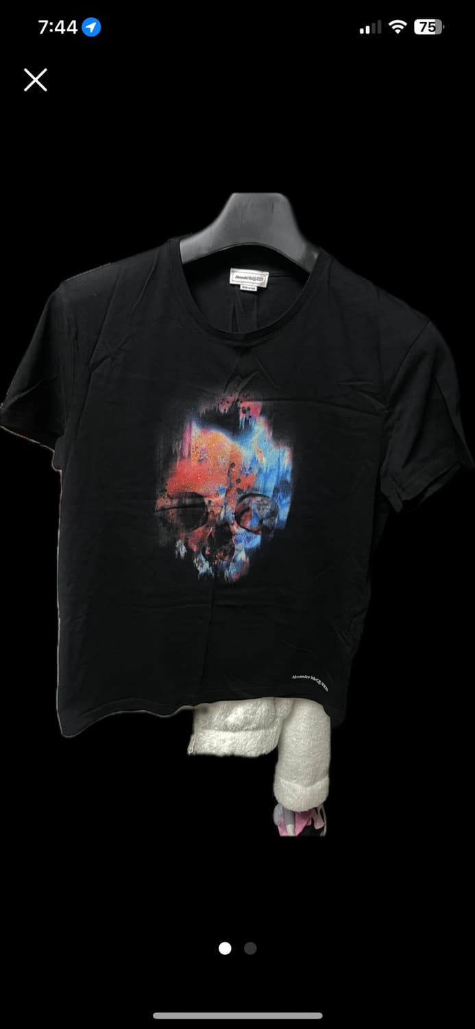 알렉산더 맥퀸 반팔 티셔츠 m 새상품 상품이미지1