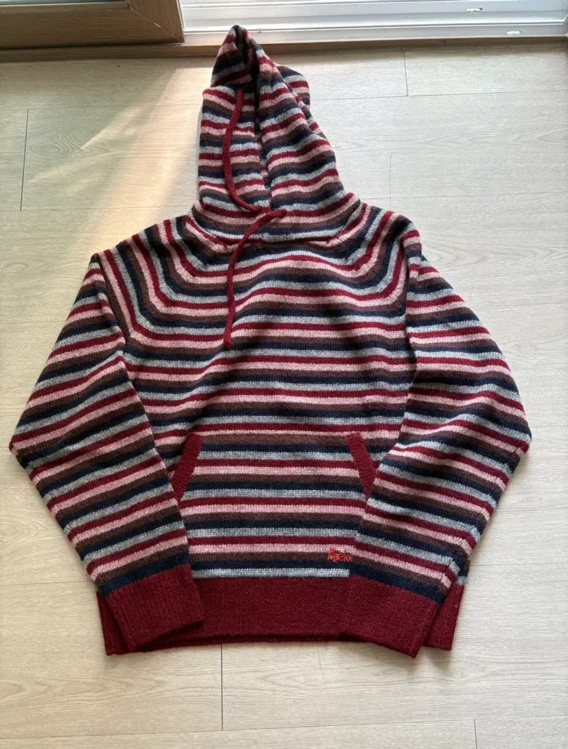 테켓 니트후드 m 상품이미지1