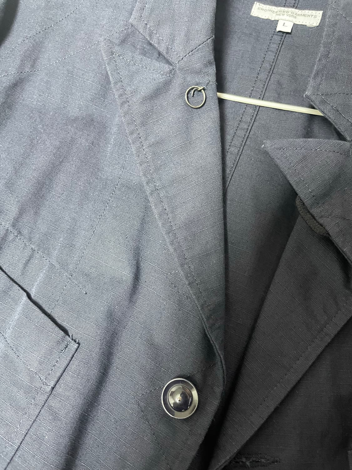 엔지니어드가먼츠 베드포드 립스탑 네이비 L 상품이미지4