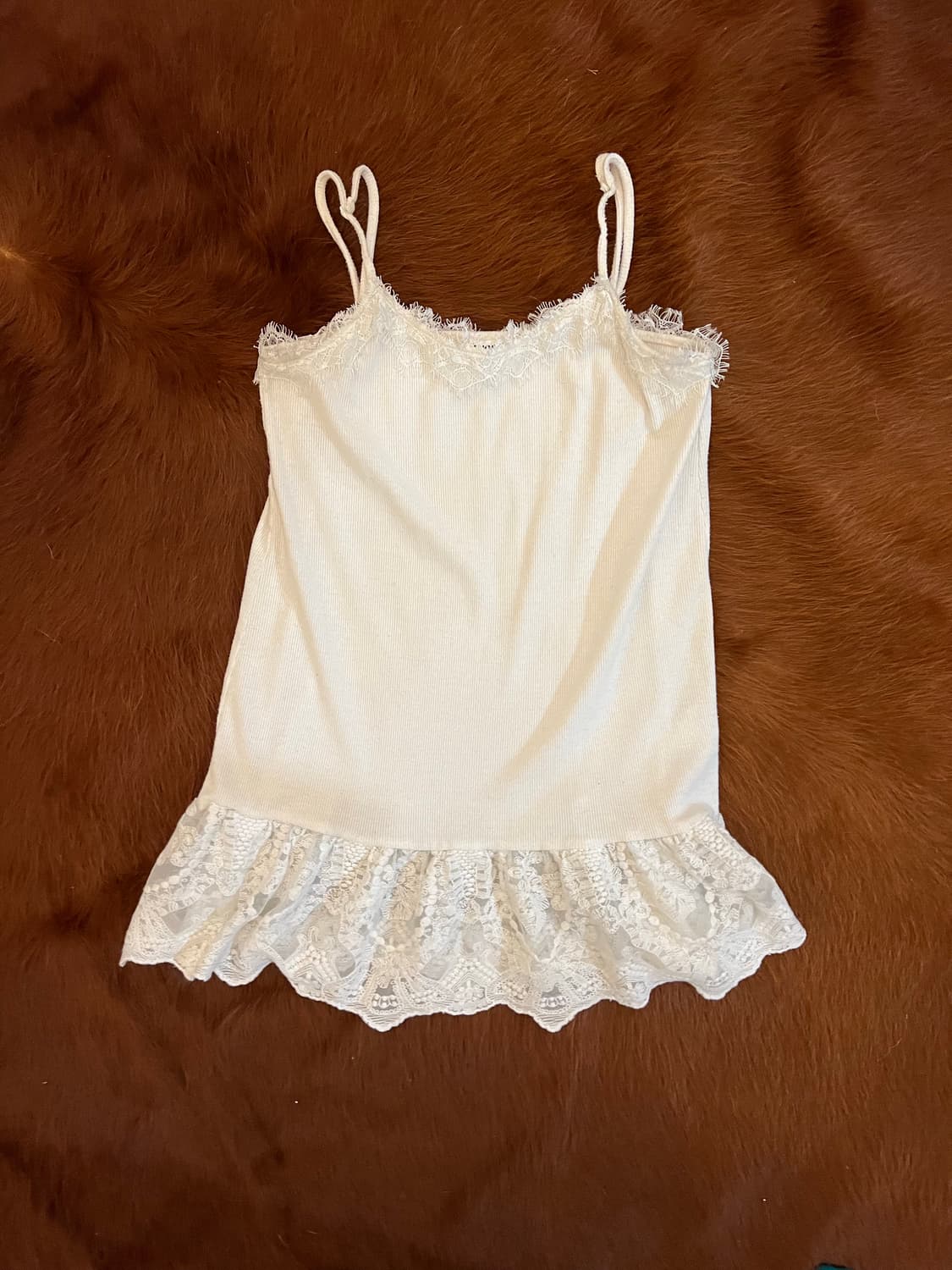 빈티지 레이스 레이어드 나시 상품이미지3