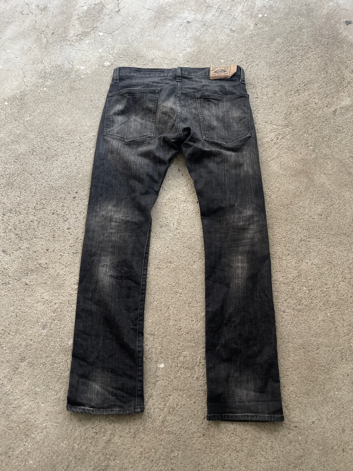 grey wash straight jeans 상품이미지6
