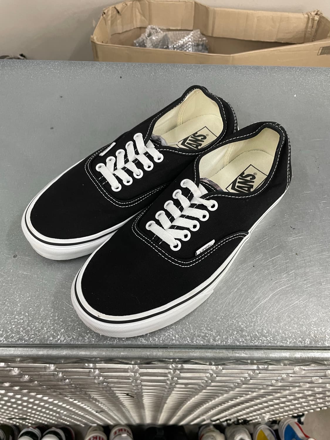 반스 어센틱 블랙 화이트 270 상품이미지2