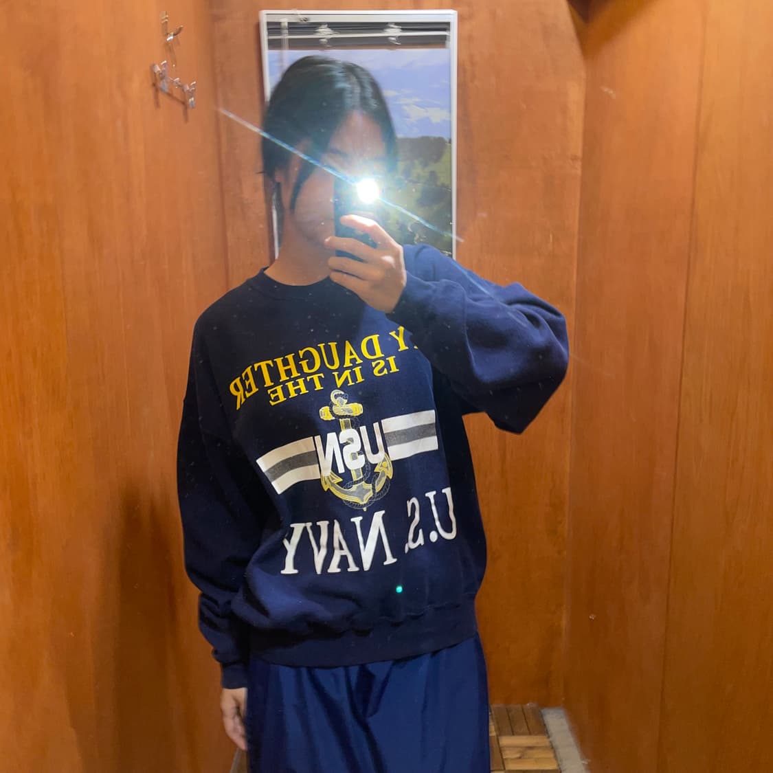 (L) USA USMC 밀리터리 미해병대 스웻셔츠 맨투맨 상품이미지1