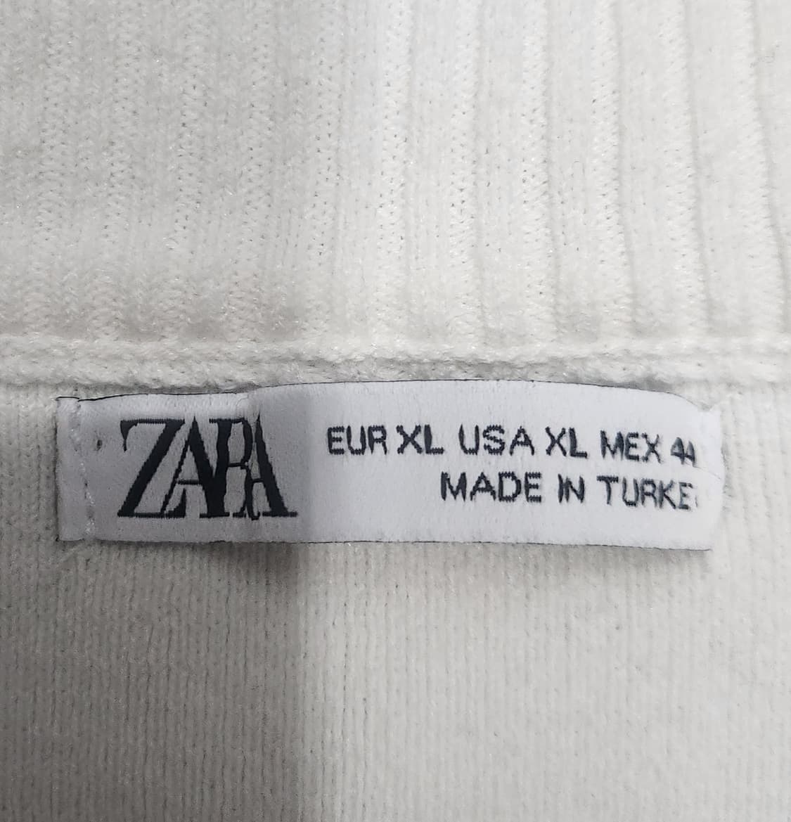 자라 로고 니트 베스트 XL 상품이미지3