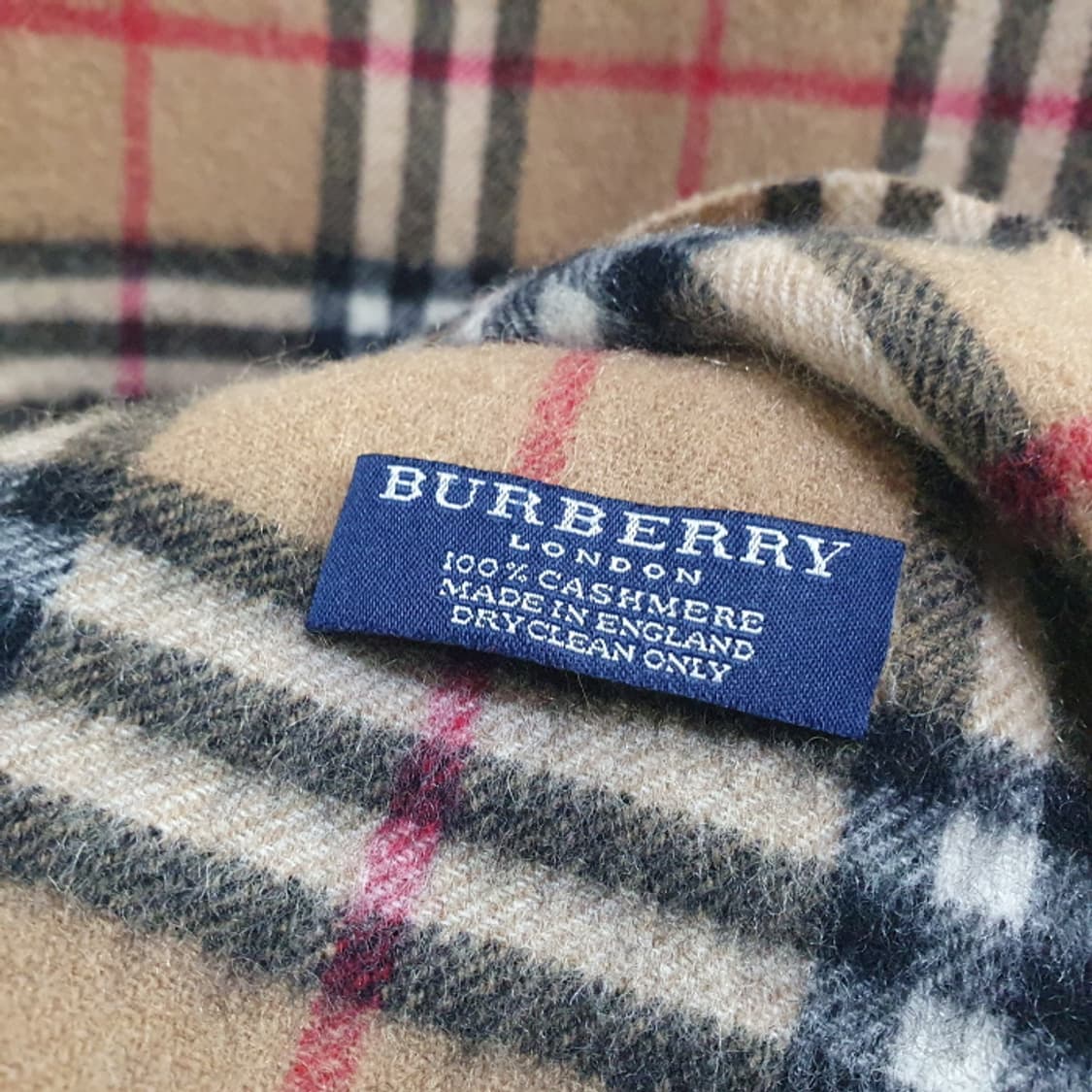버버리 캐시미어 100% 머플러 상품이미지6