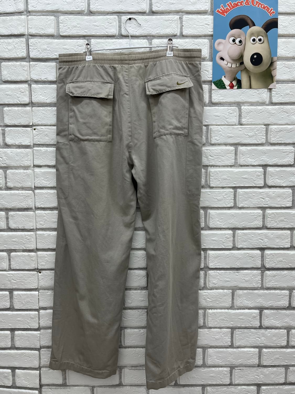 나이키 빈티지 베이지 팬츠-XL 90 상품이미지4