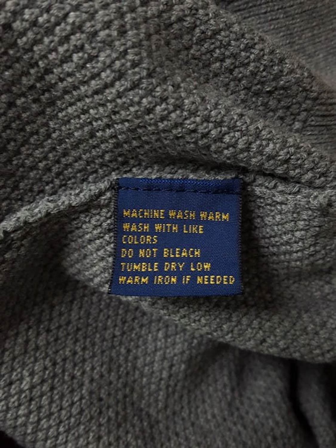 폴로랄프로렌 남성 반집업 면니트 긴팔티 105 상품이미지7