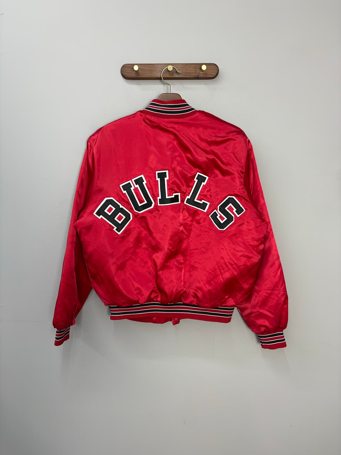 90s 시카고불스 빈티지 새틴 자켓 A2762 상품이미지5