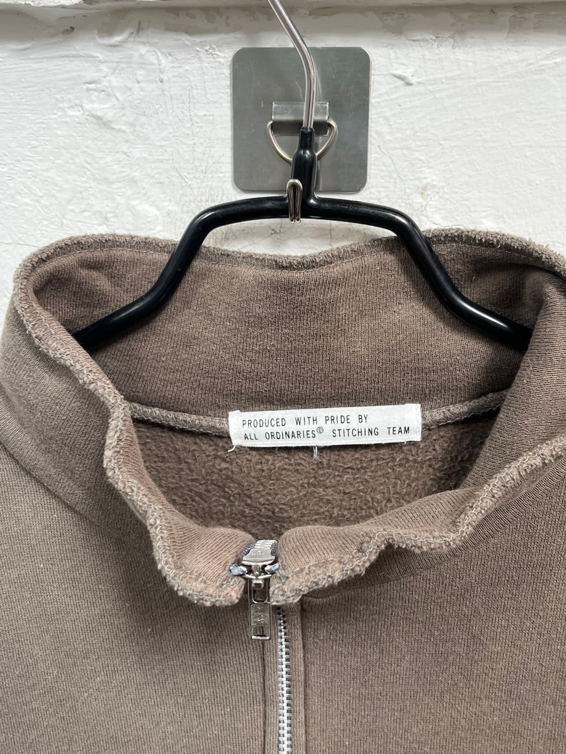 All Ordinaries 올리브 카키 집업 자켓 상품이미지2