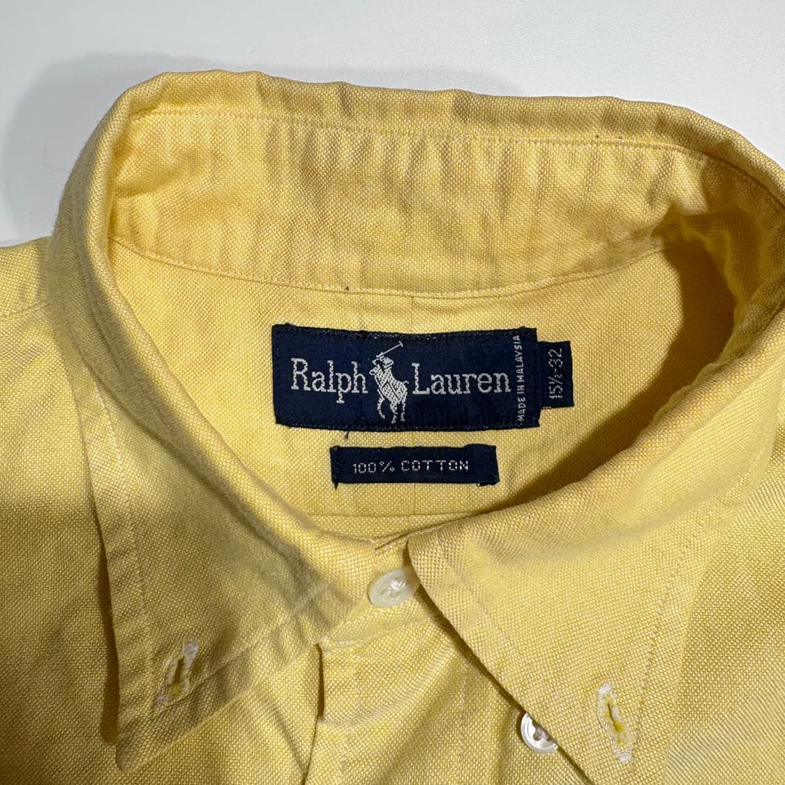 폴로 랄프로렌 옐로우 옥스포드 셔츠 상품이미지6