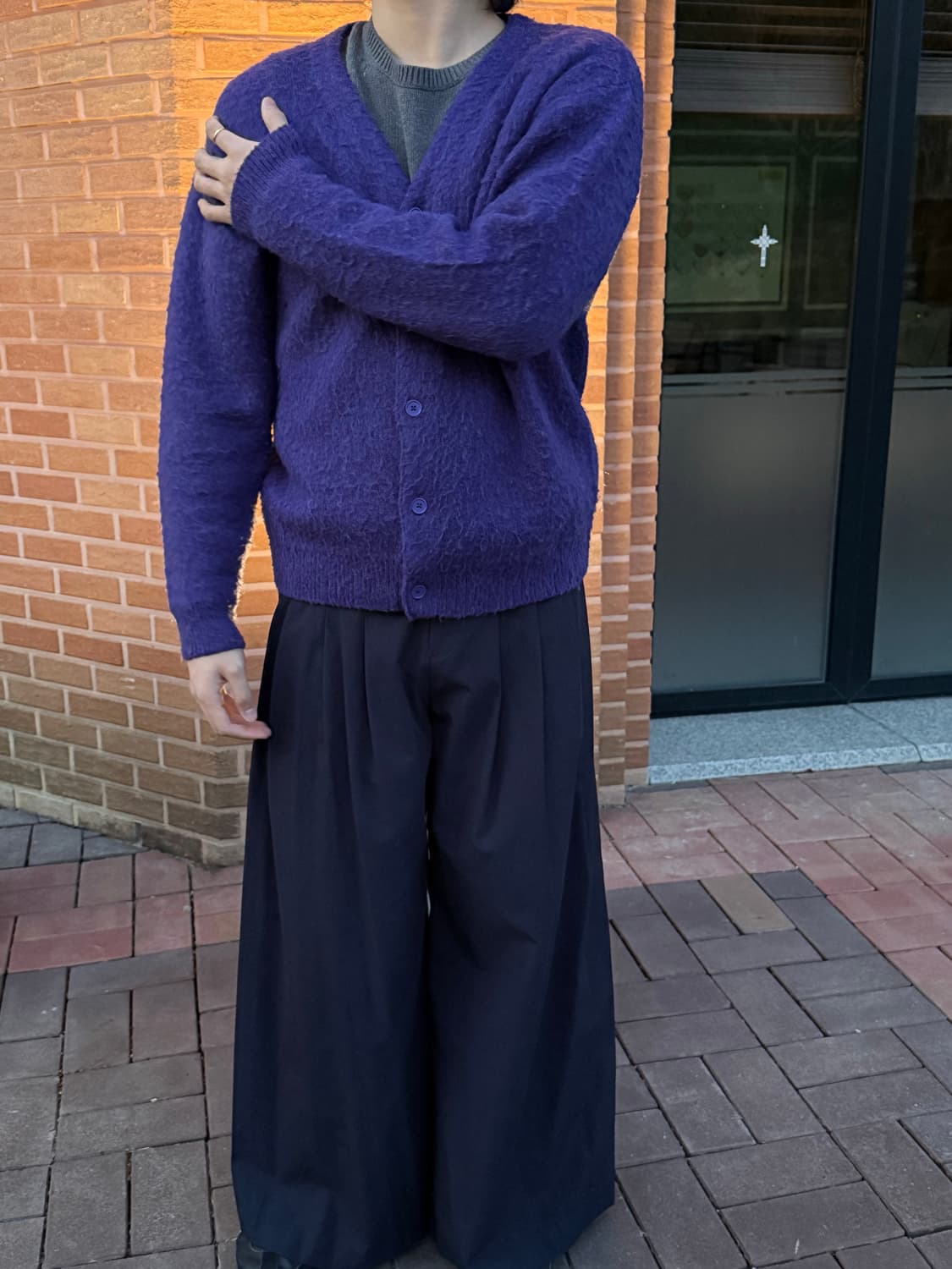 Beams mohair cardigan 상품이미지2