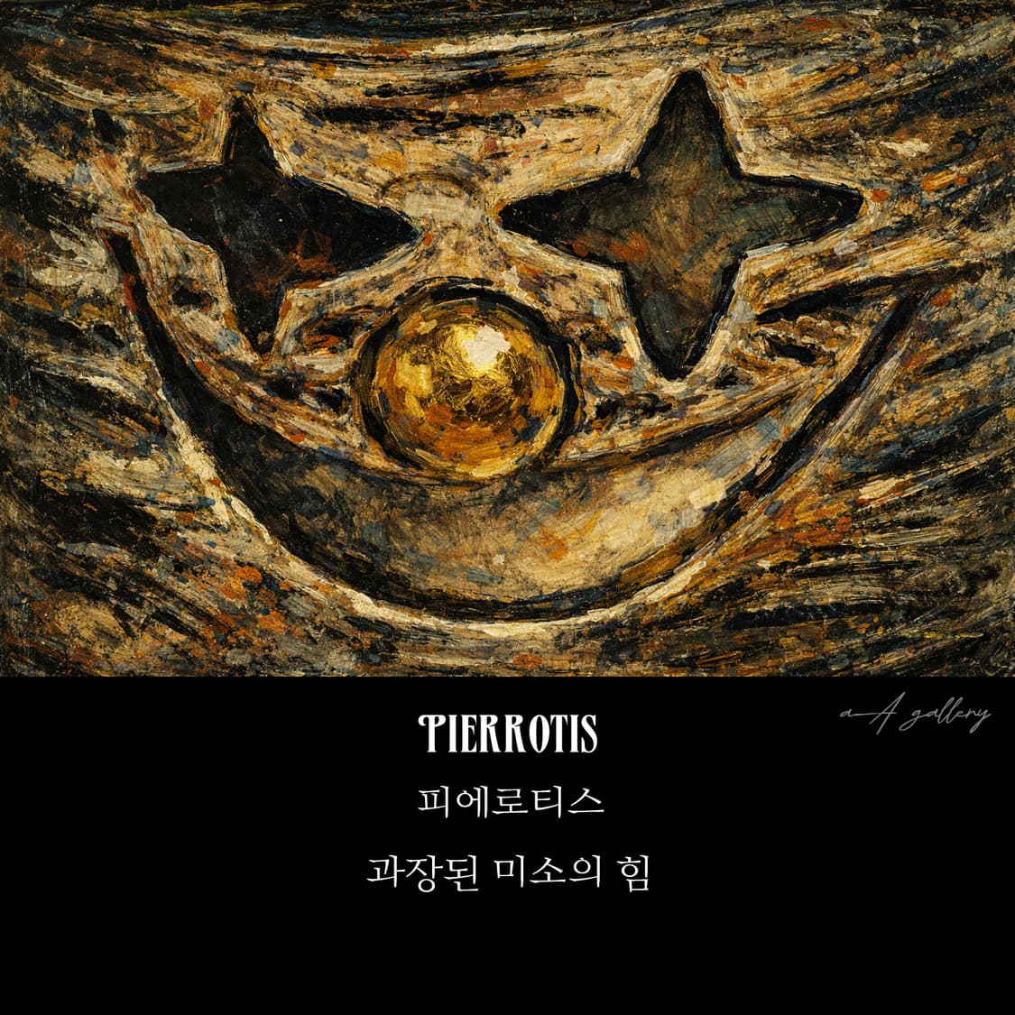 Pierrotis 실버 남자 엔틱 빈티지 명품 서커스 삐에로 광대 반지 상품이미지9