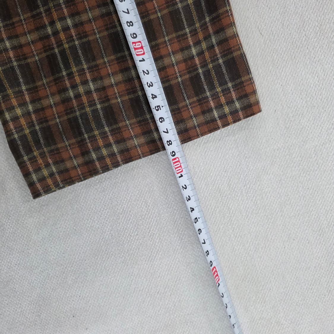 [82] 라코스테 여성 울 체크 슬랙스 바지 1230J 상품이미지9