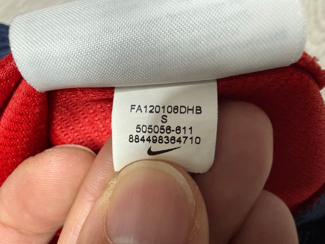 [S] 나이키 PSG 12-13 어웨이 노마킹 유니폼 상품이미지9