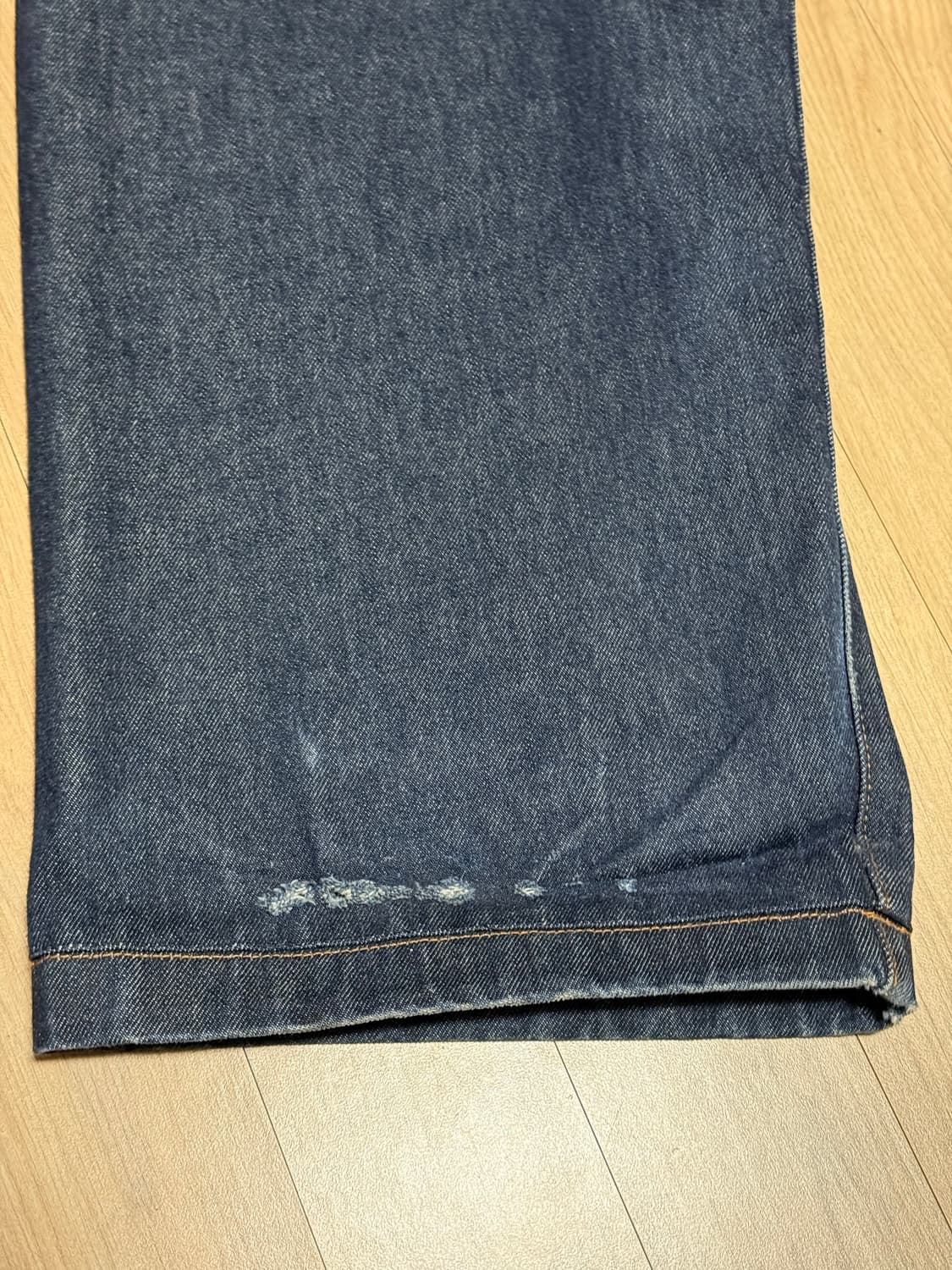 30] 드리스 반 노튼 하이웨이스트 핀턱 데님 팬츠 상품이미지4