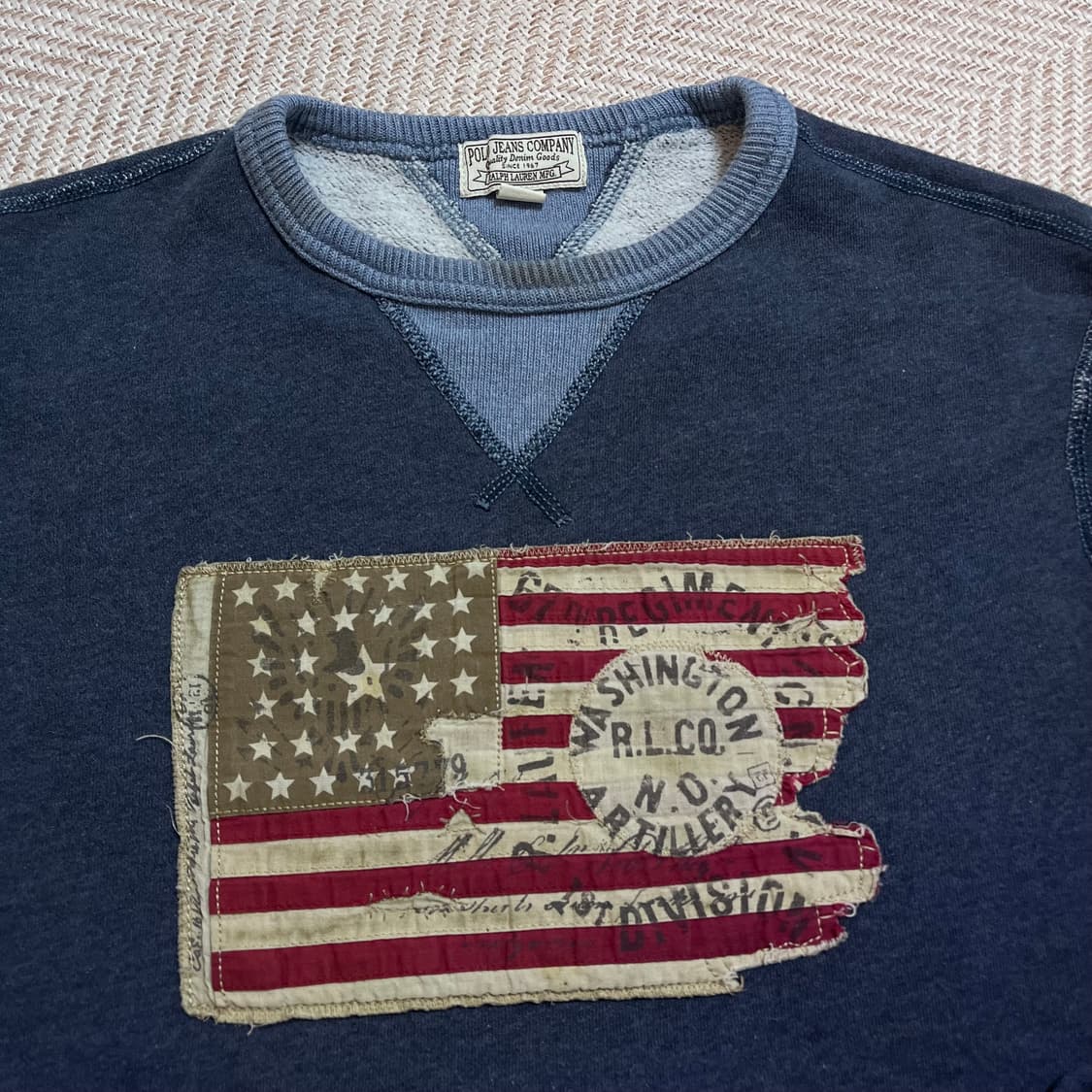 [정품] 폴로진스 네이비 빅로고 맨투맨 [ S ] 상품이미지3