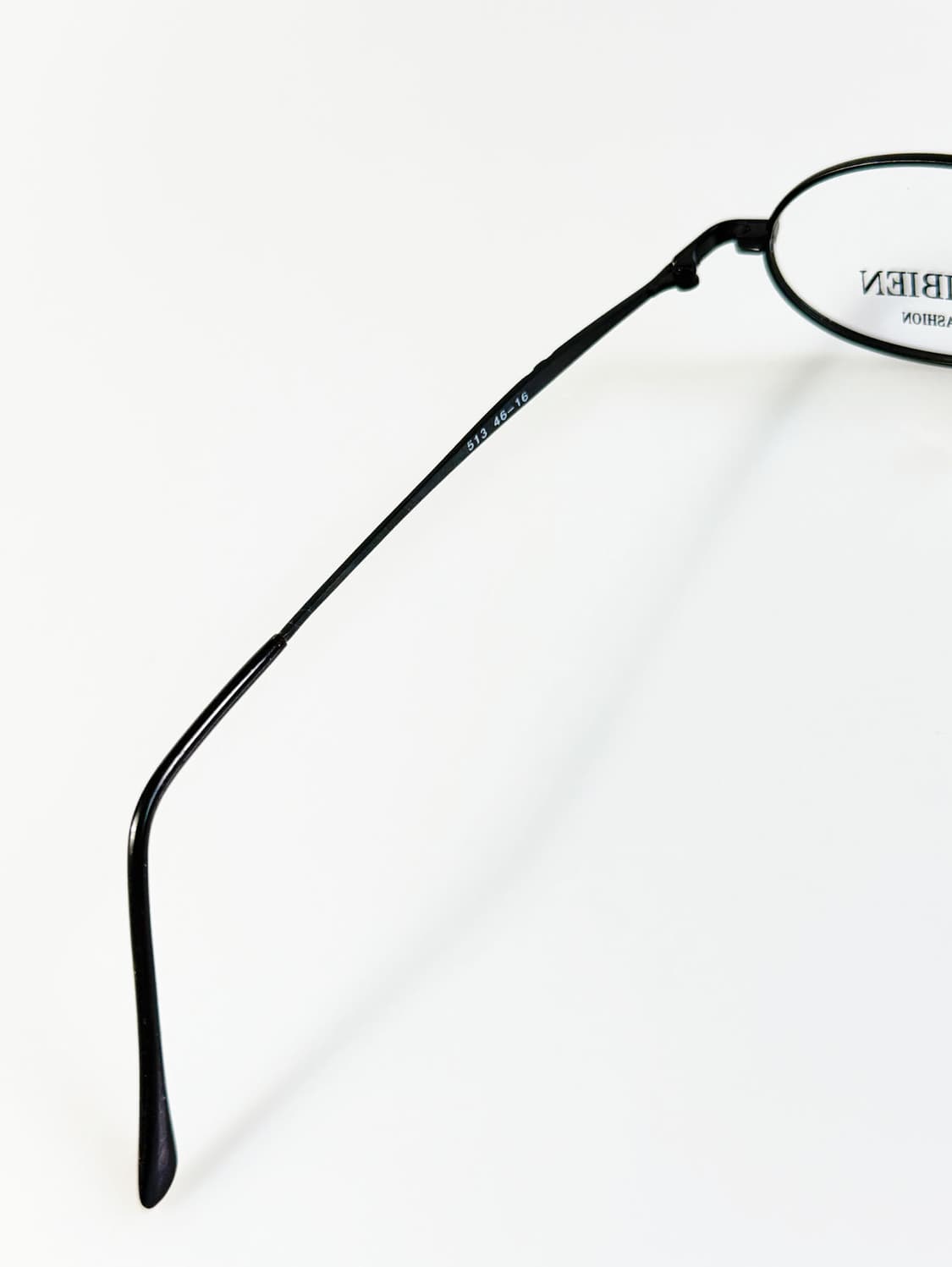 CESTIBIEN 블랙 슬림 오벌 메탈 빈티지 안경 상품이미지7