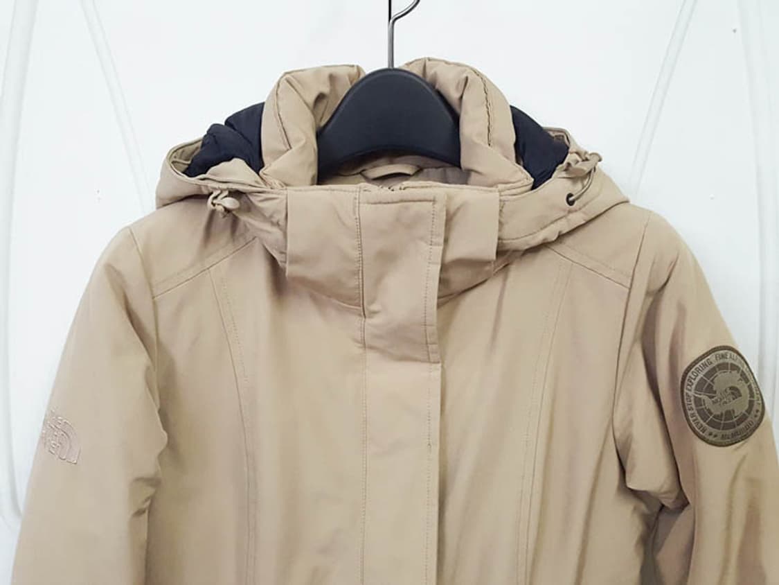 노스페이스 여성 겨울 자켓 베이지 XS 상품이미지2