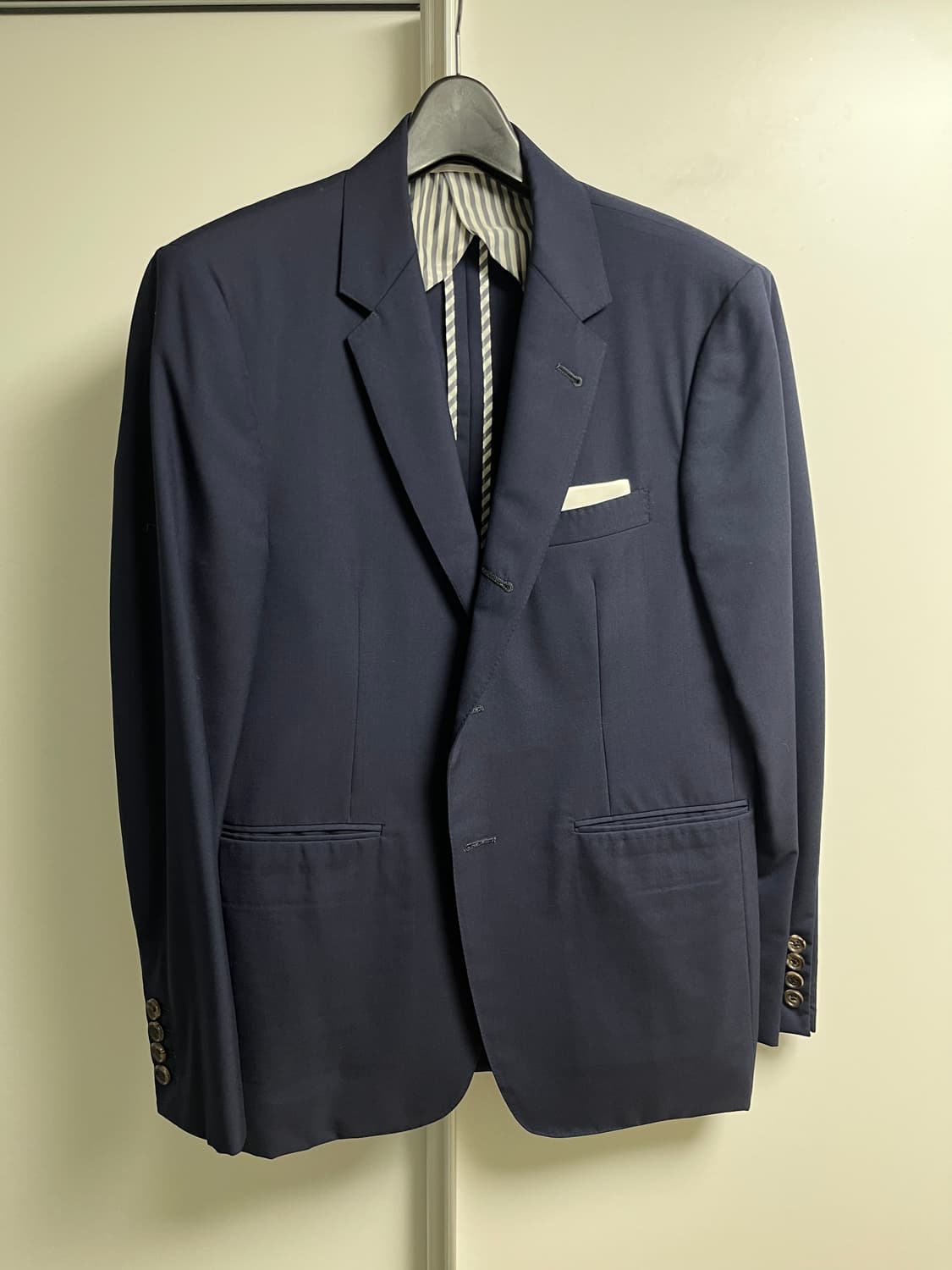 톰브라운 수트 네이비 상품이미지1