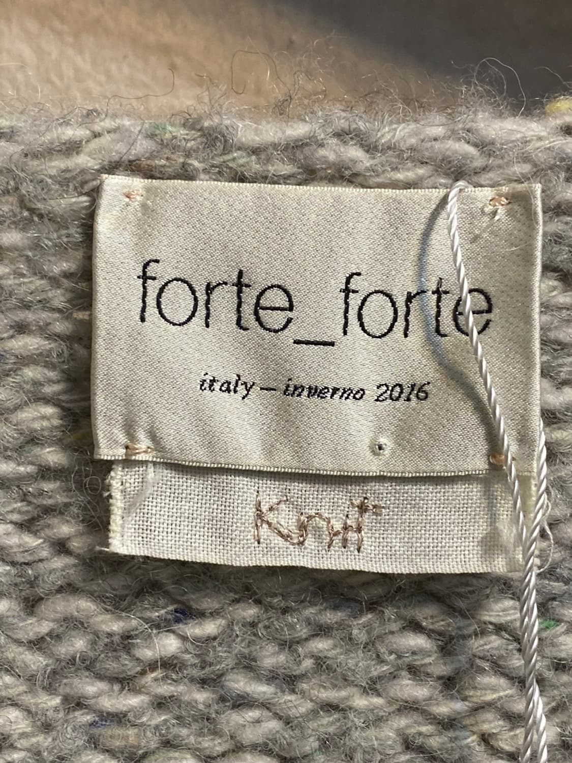 포르테 포르테 크롭 니트 상품이미지3