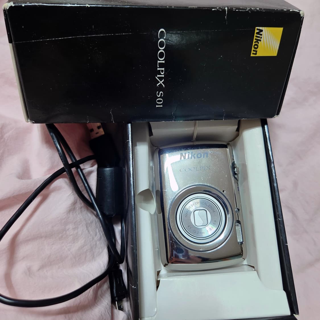 제니디카 니콘 쿨픽스 s01 nikon coolpix (박스,작례있음)  상품이미지1