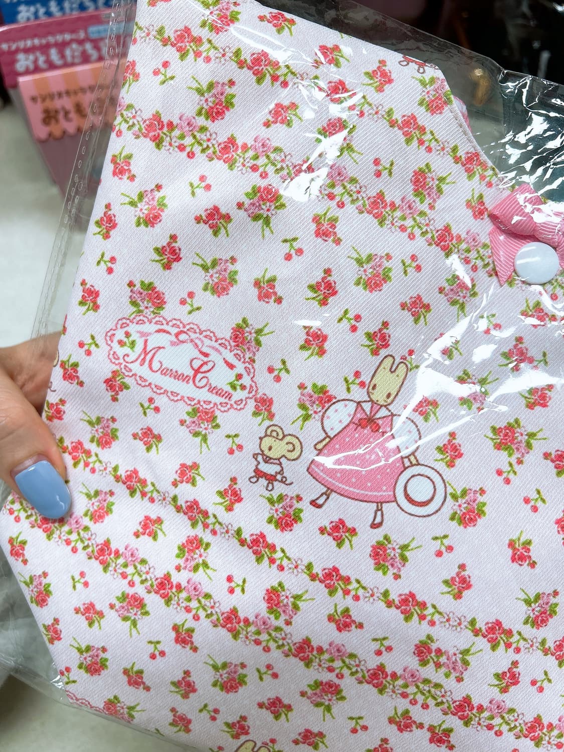 마론크림 손가방 도시락가방 산리오가방 새상품 상품이미지7