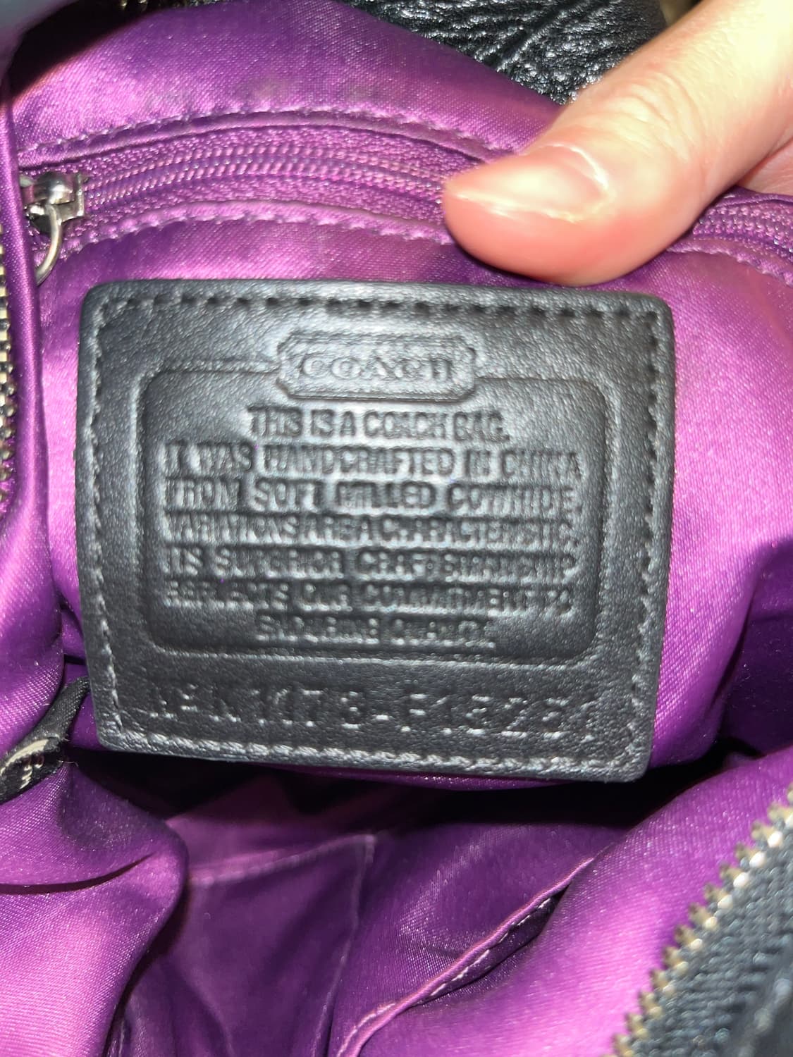 Coach Black Basic Shoulder Bag 상품이미지6