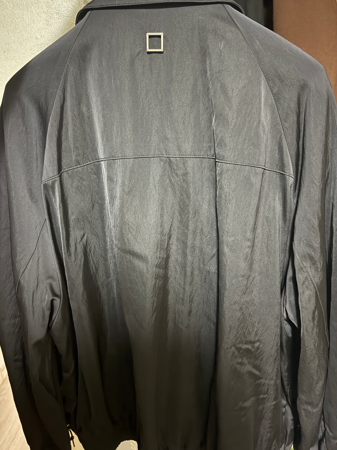 [44] 우영미 나일론 블랙 밴딩 자켓 상품이미지3