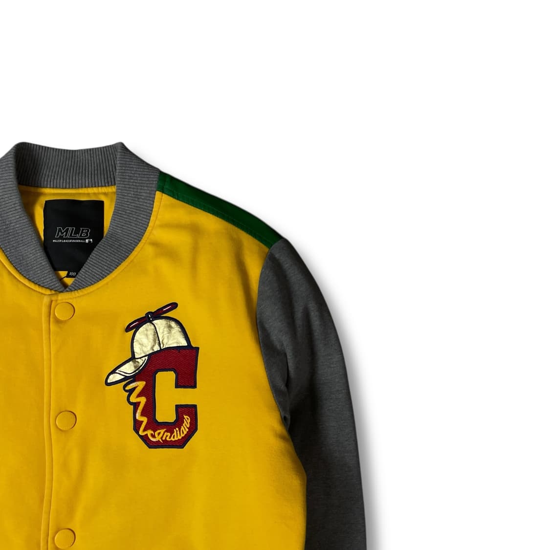  MLB 엠엘비 클리브랜드 옐로우 바시티 자켓 100 상품이미지2